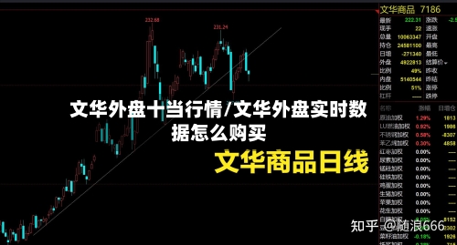 文华外盘十当行情/文华外盘实时数据怎么购买